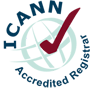 ICANN Accredited Registrar Logo